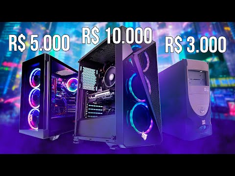 PC gamer de R$ 3 mil, R$ 5 mil, R$ 7 mil e R$ 10 mil: o que recomendamos montar!