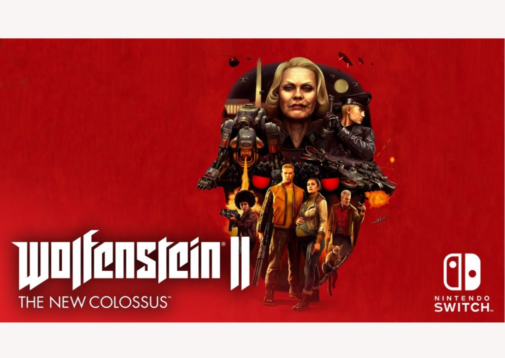 Nintendo Switch Shooter Games Wolfenstein II: The New Colossus