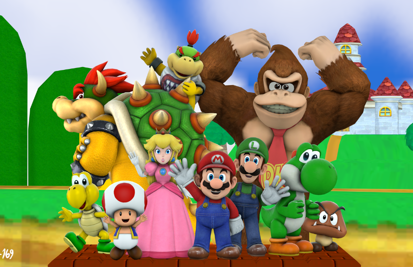 Nintendo Characters - Mario and Friends