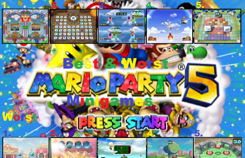 Mario Partys Ranked